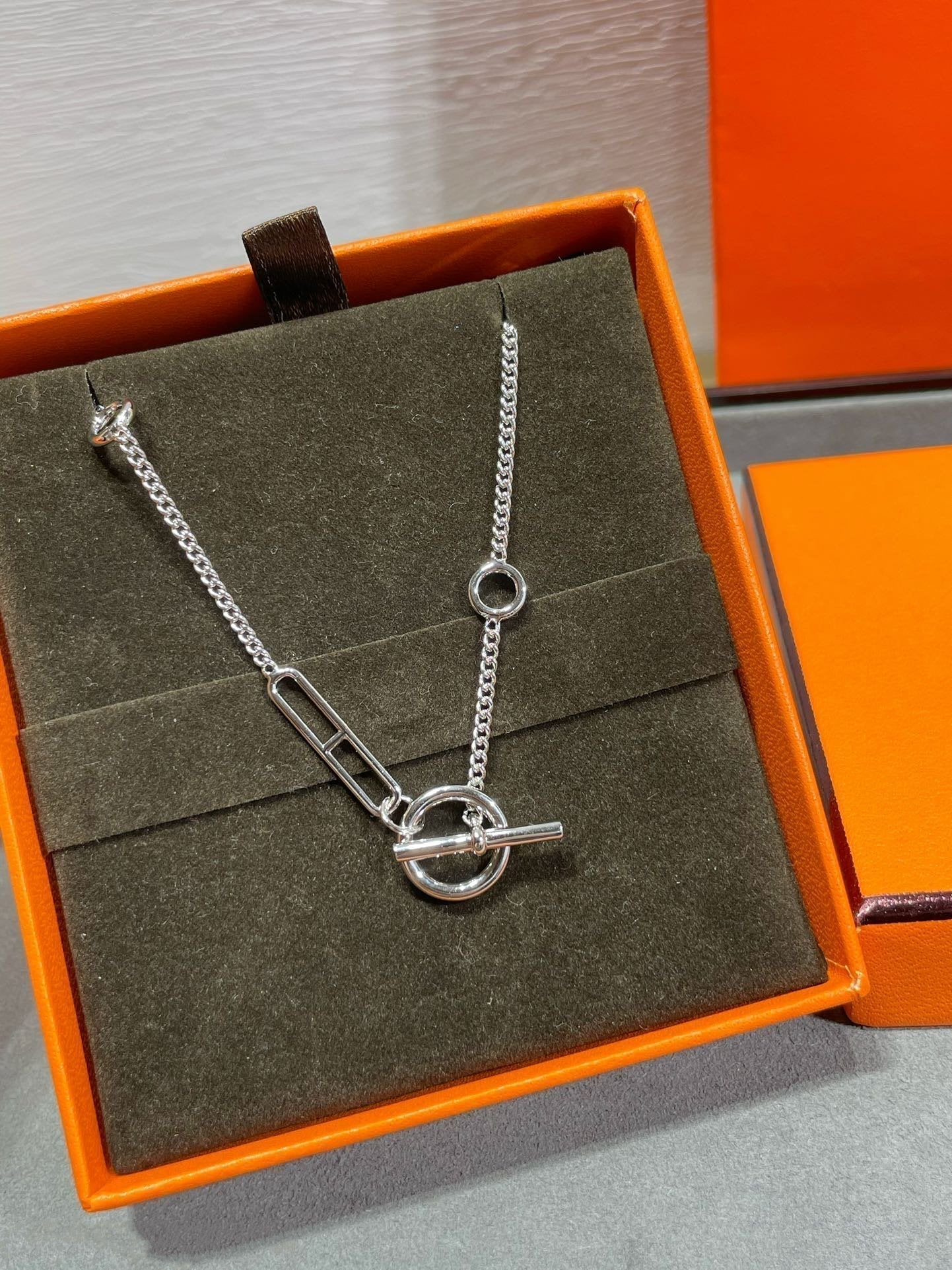 [Lumi Jewellery]HM STERLING CHAINE D'ANCRE HEART