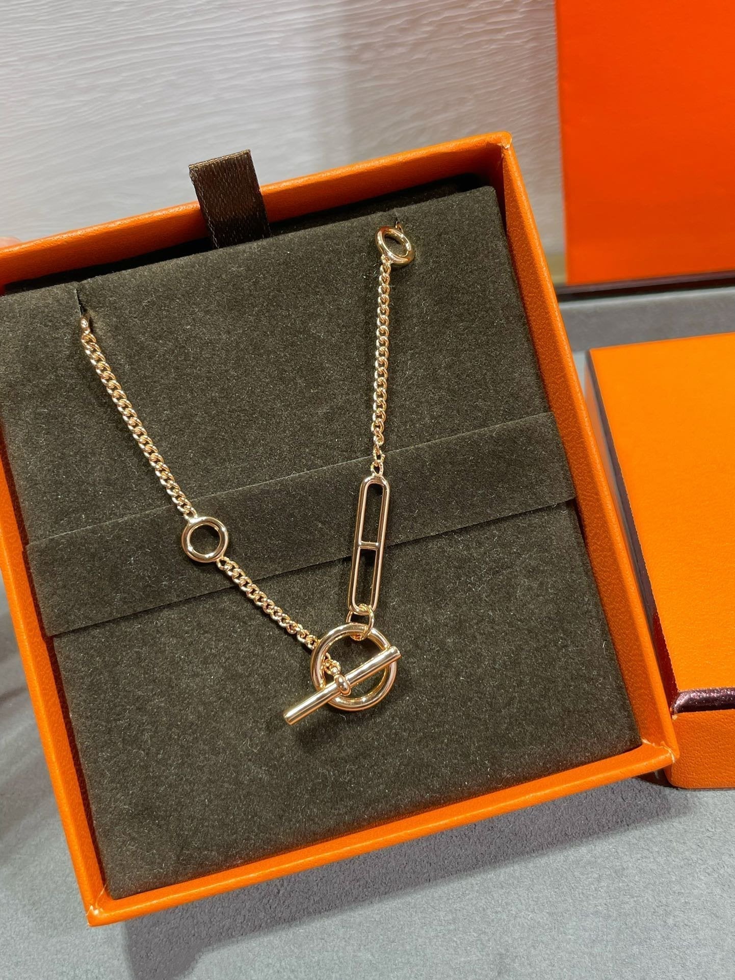 [Lumi Jewellery]HM STERLING CHAINE D'ANCRE HEART