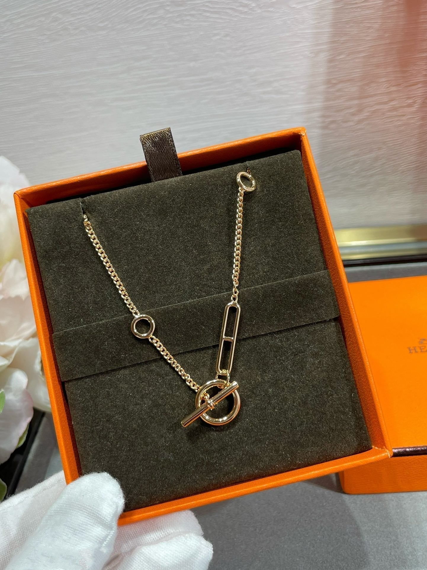 [Lumi Jewellery]HM STERLING CHAINE D'ANCRE HEART