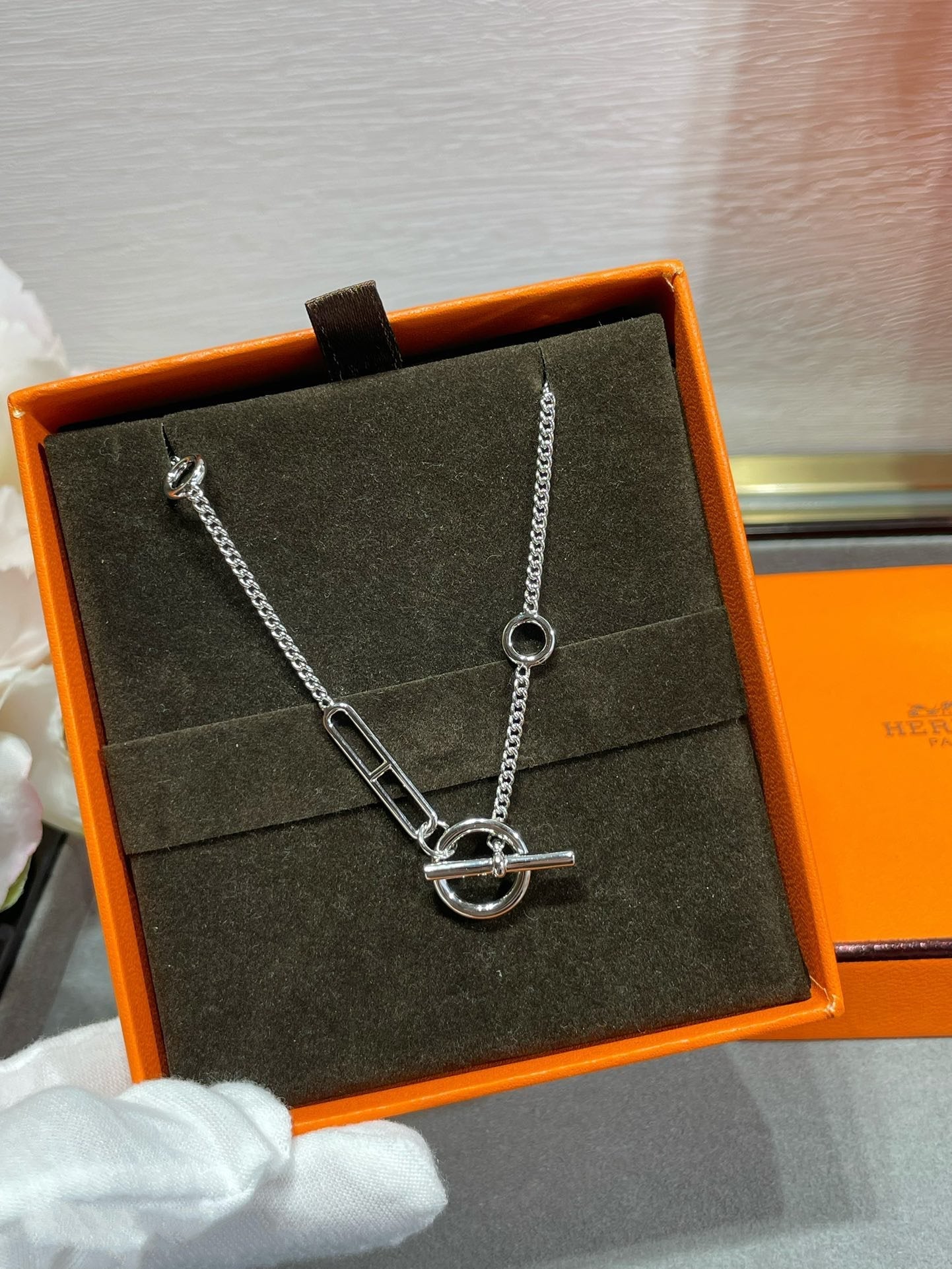[Lumi Jewellery]HM STERLING CHAINE D'ANCRE HEART