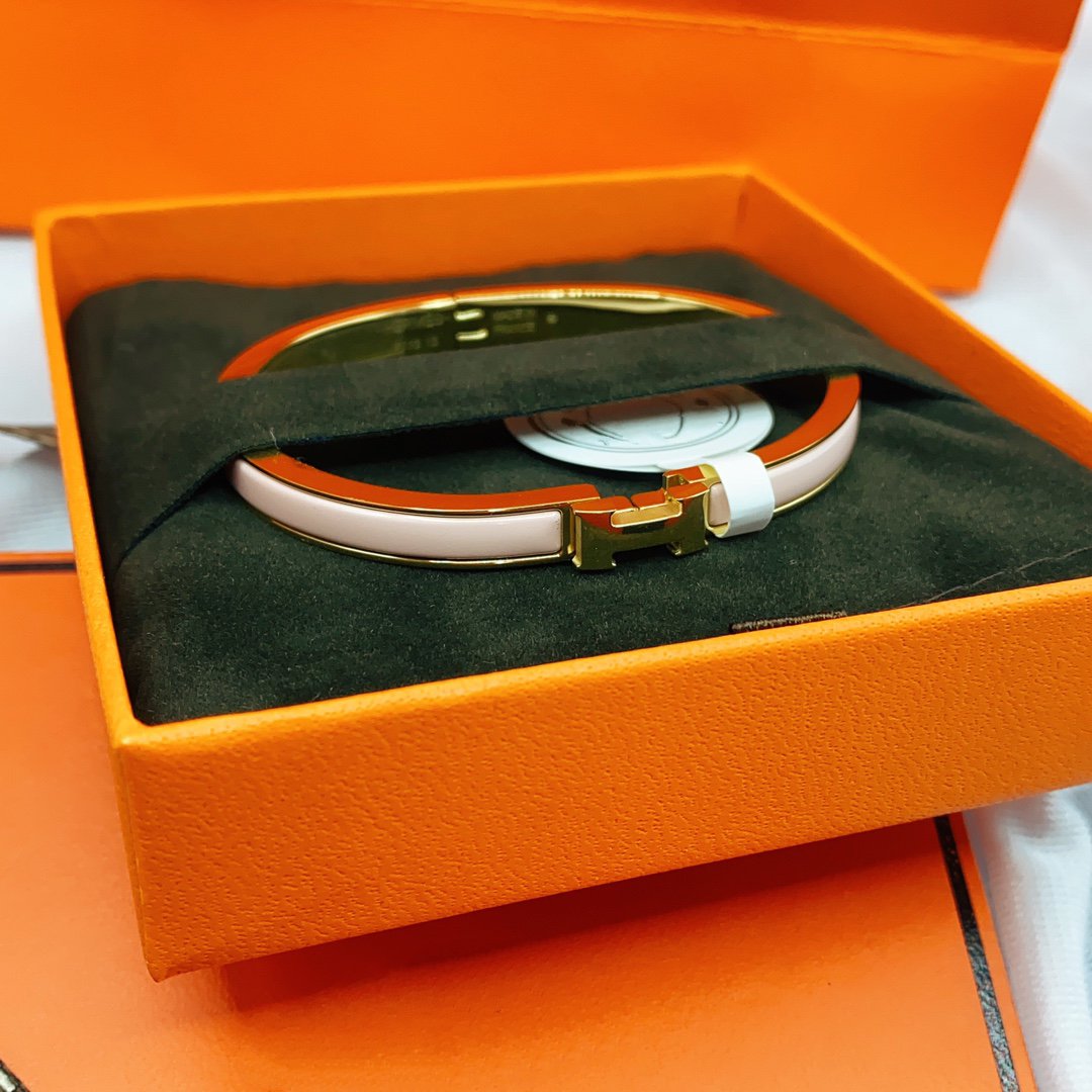 [Lumi Jewellery]CLASSIC HM CLIC  PINK 8MM ENAMEL BRACELET