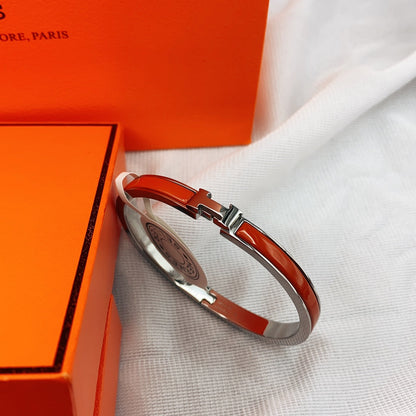 [Lumi Jewellery]CLASSIC HM CLIC RED 8MM ENAMEL BRACELET