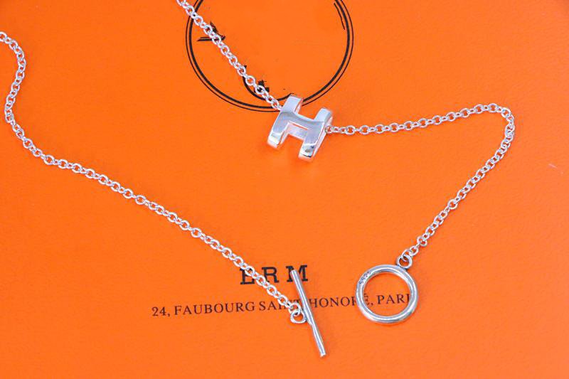 [Lumi Jewellery]HM NECKLACE H LETTER OVAL SERIES