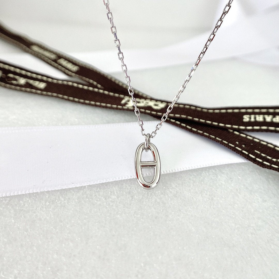 [Lumi Jewellery]HM PIG NOSE NECKLACE