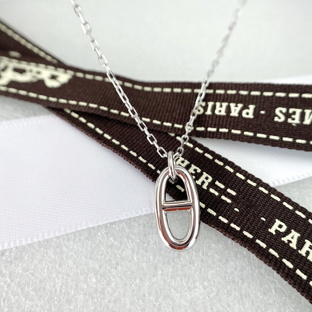 [Lumi Jewellery]HM PIG NOSE NECKLACE