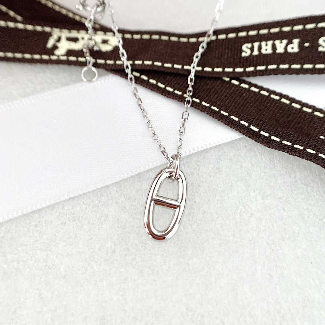 [Lumi Jewellery]HM PIG NOSE NECKLACE