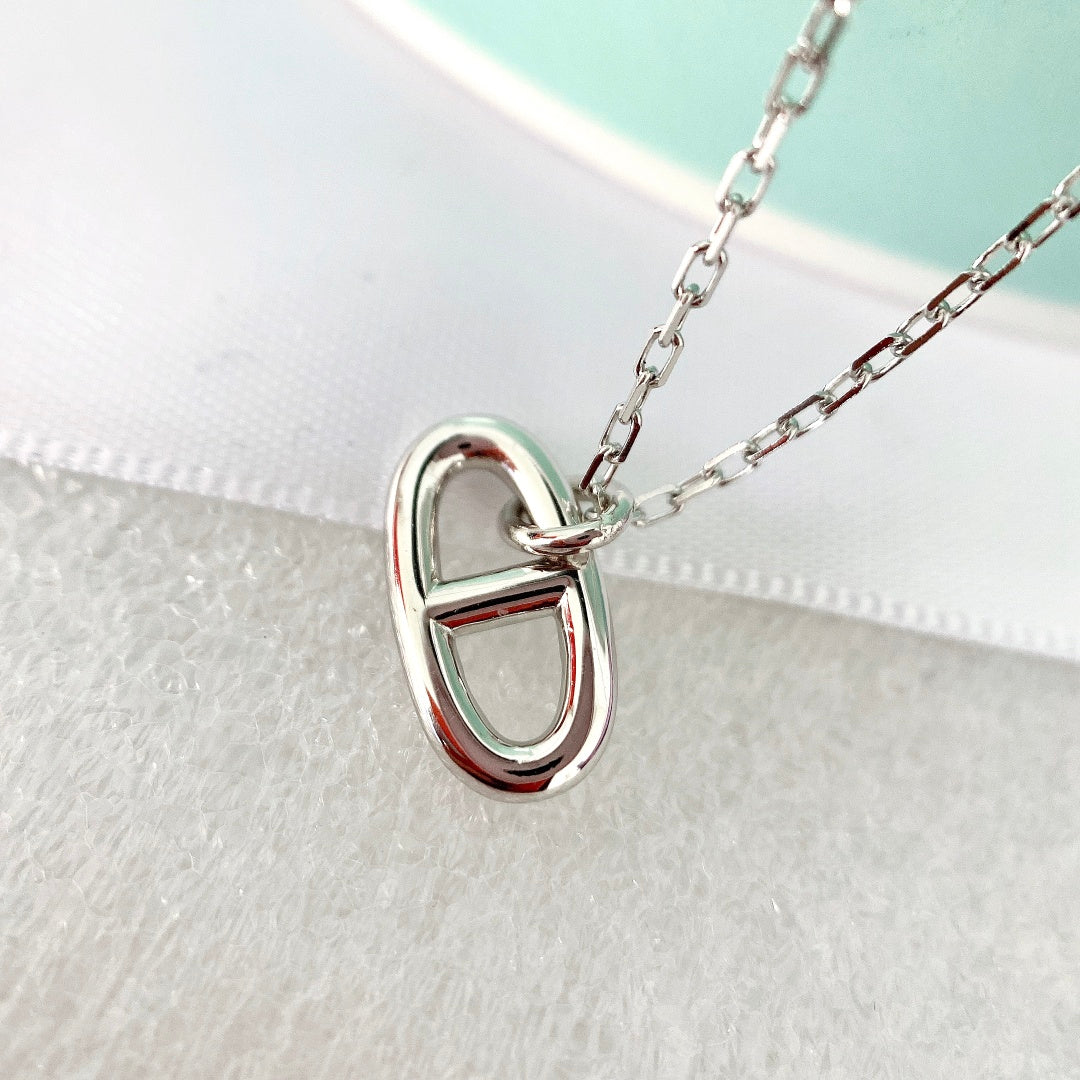 [Lumi Jewellery]HM PIG NOSE NECKLACE
