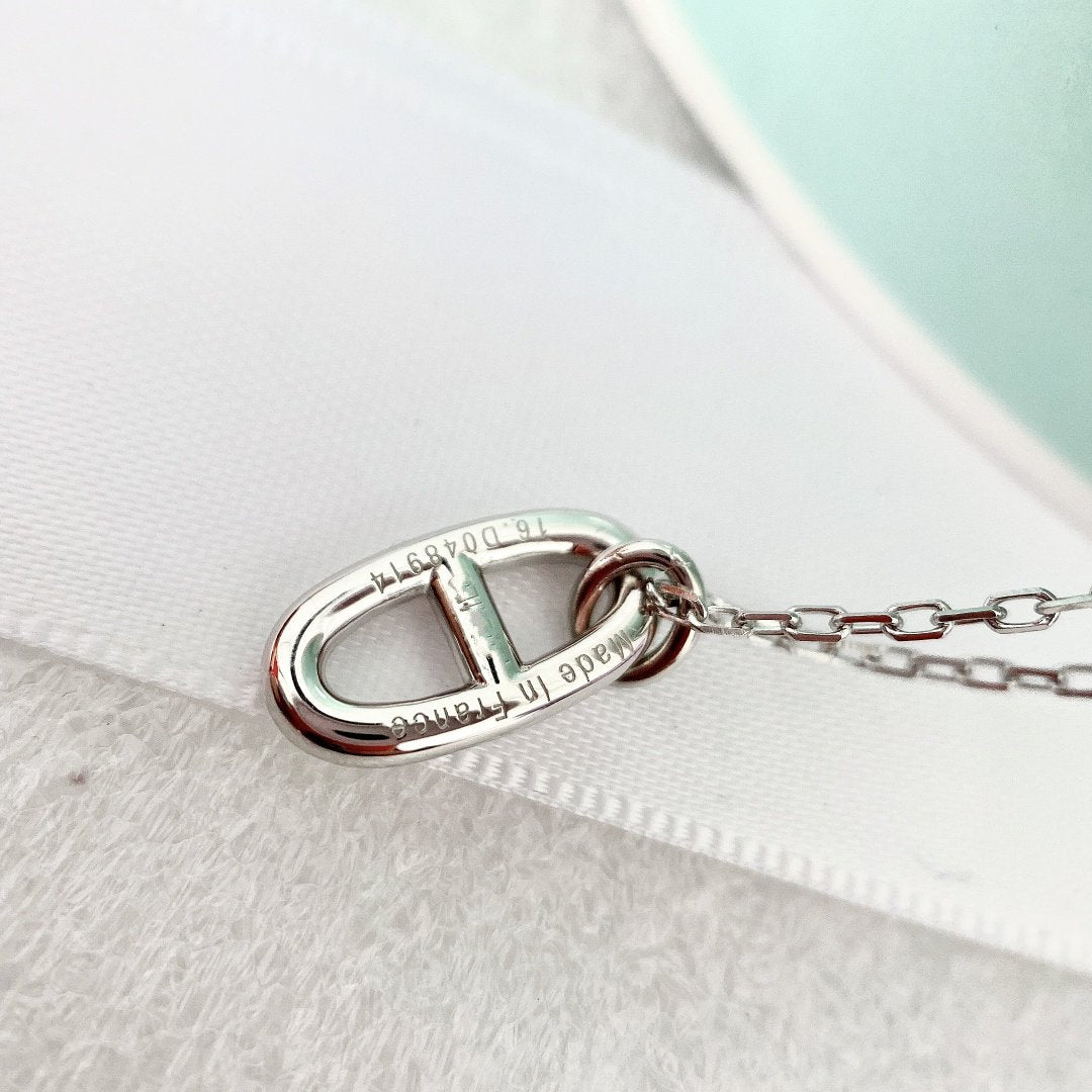 [Lumi Jewellery]HM PIG NOSE NECKLACE