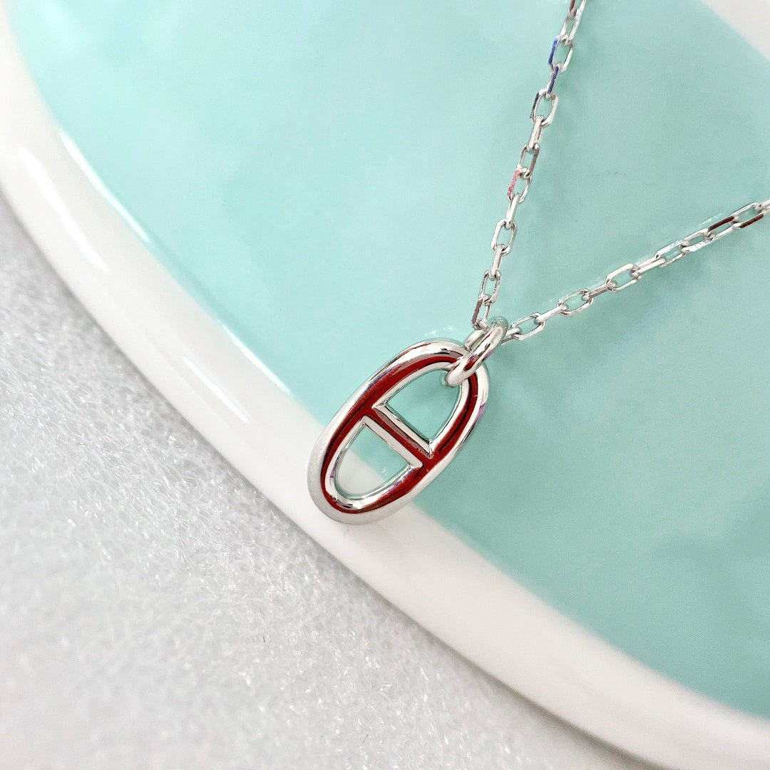 [Lumi Jewellery]HM PIG NOSE NECKLACE