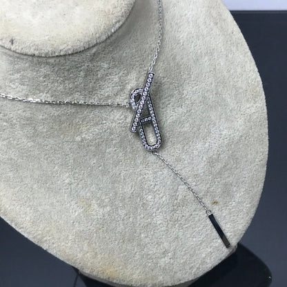 [Lumi Jewellery]HM NECKLACE PLATINUM ROSE GOLD DIAMOND
