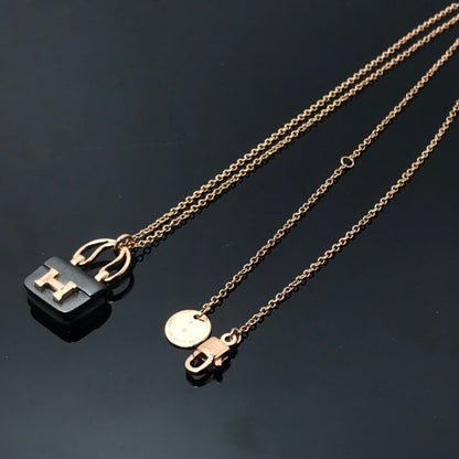 [Lumi Jewellery]WOMEN'S HM AMULETTES CONSTANCE PENDANT NECKLACE