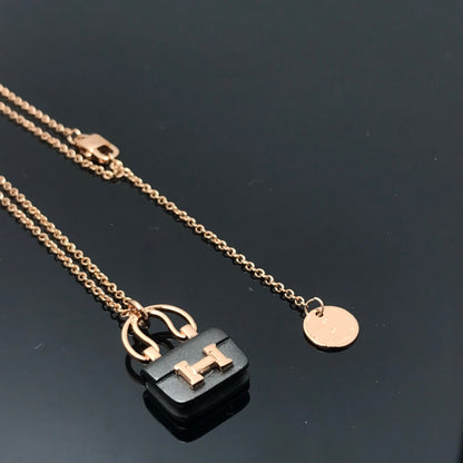 [Lumi Jewellery]WOMEN'S HM AMULETTES CONSTANCE PENDANT NECKLACE