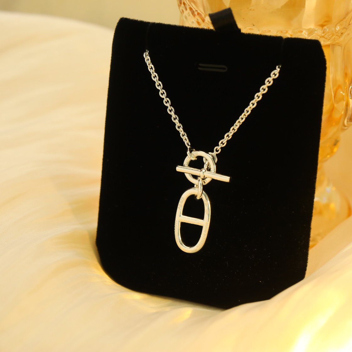 [Lumi Jewellery]HM CHAINE D'ANCRE PENDANT NECKLACE STERLING SILVER