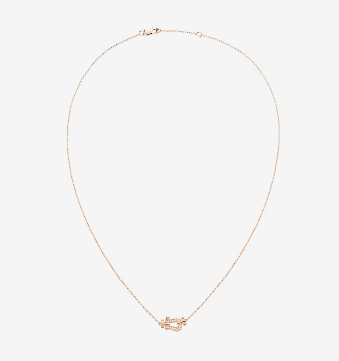 [Lumi Jewellery]FORCE 10 DIAMOND PINK GOLD NECKLACE MINI MODEL