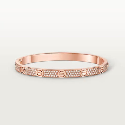 [Lumi Jewelery]LOVE BRACELET 4.8MM DIAMOND-PAVED