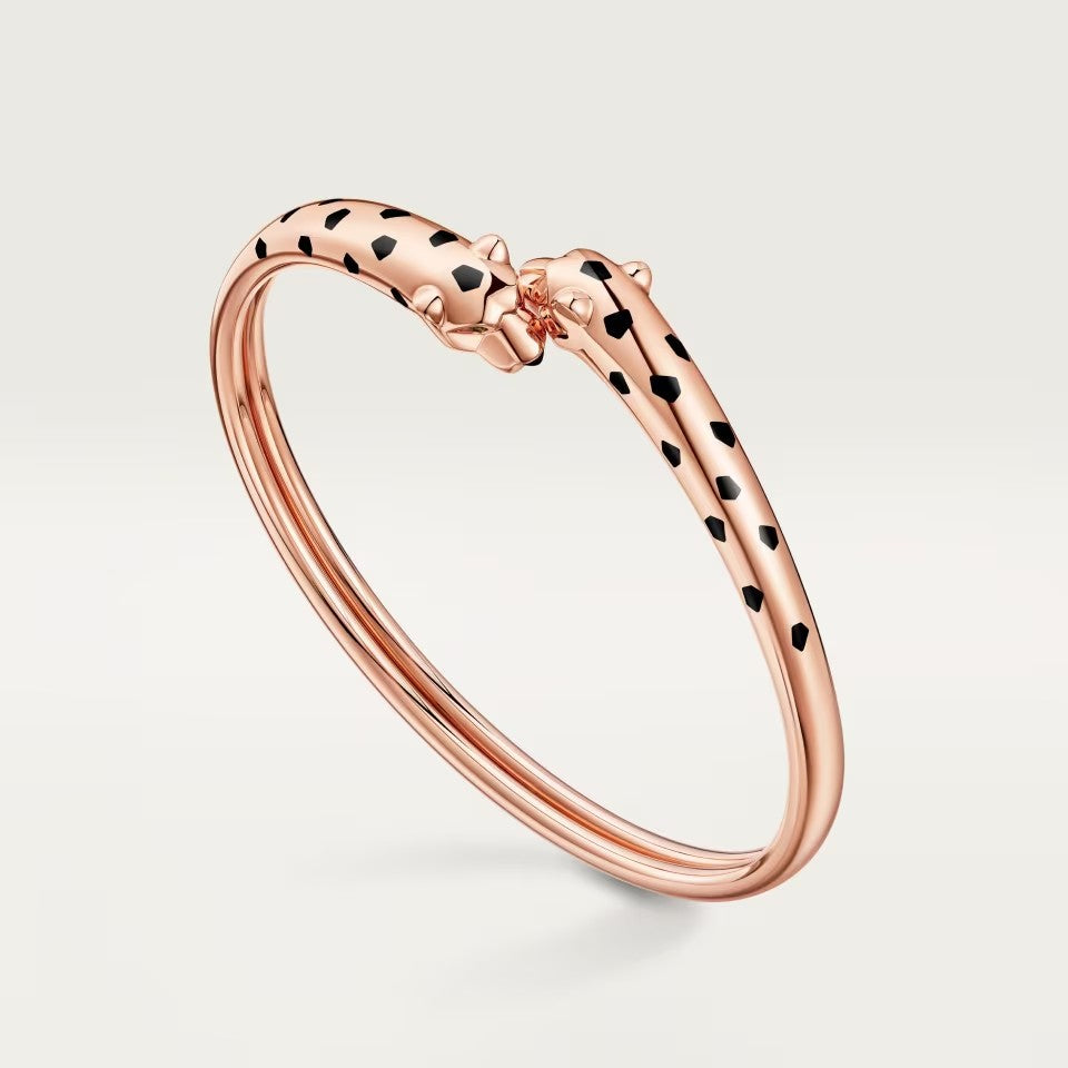 [Lumi Jewelery]PANTHERE DOUBLE HEADED OPEN BRACELET