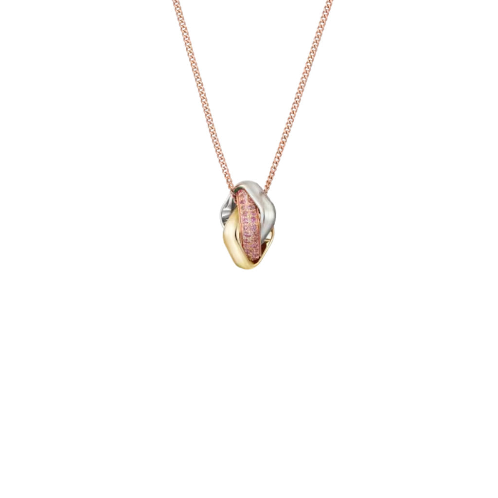 [Lumi Jewelery]TRINITY CUSHION NECKLACE COLLECTION