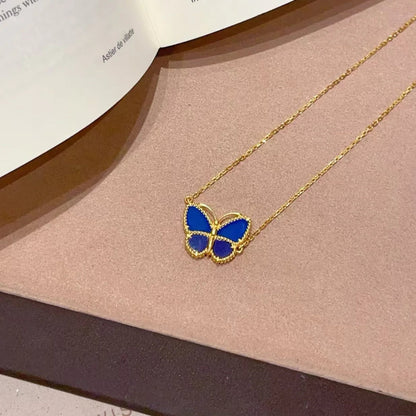 [Lumi Jewels]2026 NEW LUCKY BUTTERFLY 1 MOTIFS NECKLACE