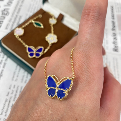 [Lumi Jewels]2026 NEW LUCKY BUTTERFLY 1 MOTIFS NECKLACE