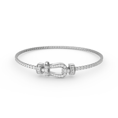 [Lumi Jewellery]FORCE  HORSESHOE  DIAMOND TENNIS BRACELET