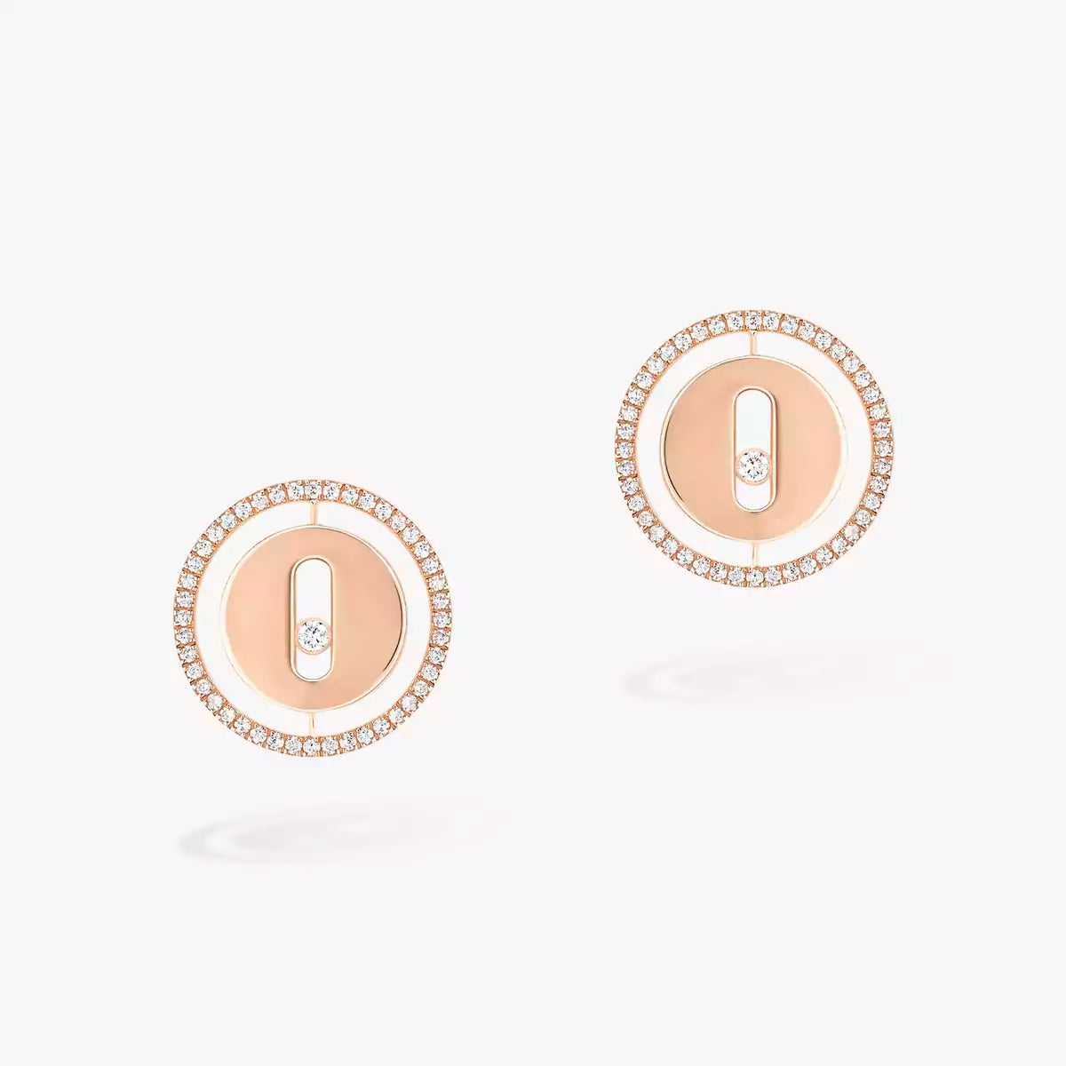 [Lumi]Lucky Move Diamond Earrings