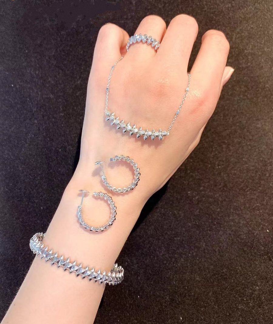 [Lumi Jewellery]CLASH SILVER BRACELET