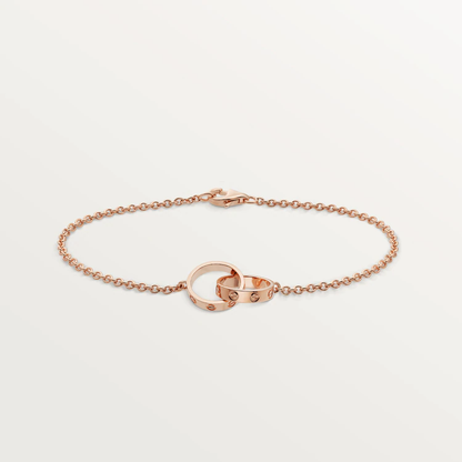 [Lumi Jewellery]LOVE BRACELET DOUBLE RING