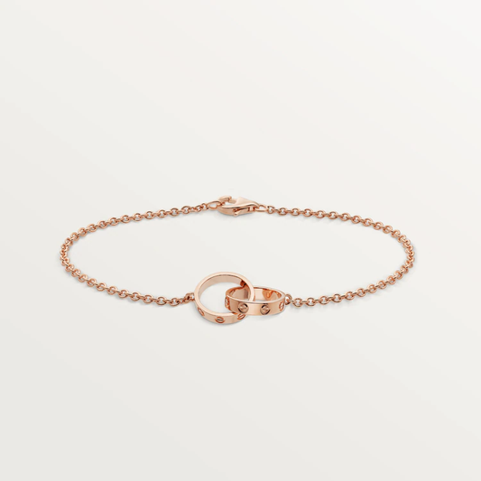 [Lumi Jewellery]LOVE BRACELET DOUBLE RING