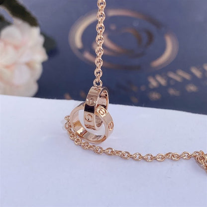 [Lumi Jewellery]LOVE BRACELET DOUBLE RING