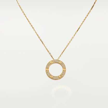 [Lumi Jewellery]LOVE NECKLACE ADJUSTABLE ROSE GOLD