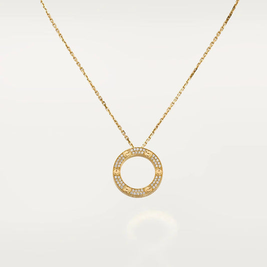 [Lumi Jewellery]LOVE NECKLACE ADJUSTABLE ROSE GOLD
