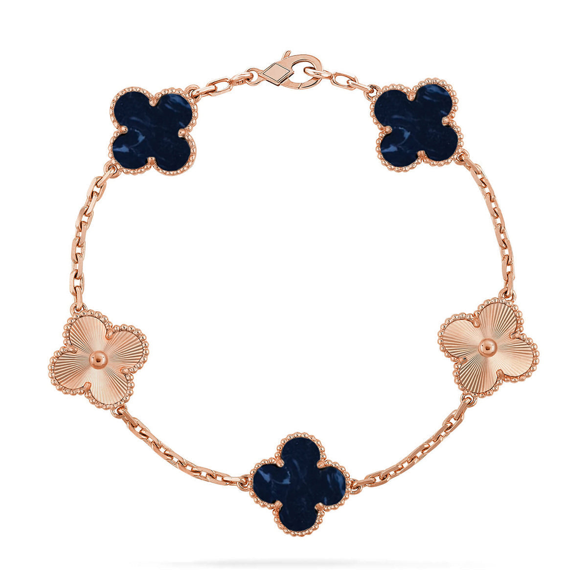 [Lumi Jewellery]CLOVER 5 MOTIF PIETERSITE BRACELET COLLECTION
