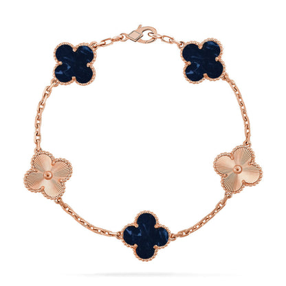 [Lumi Jewellery]CLOVER 5 MOTIF PIETERSITE BRACELET COLLECTION