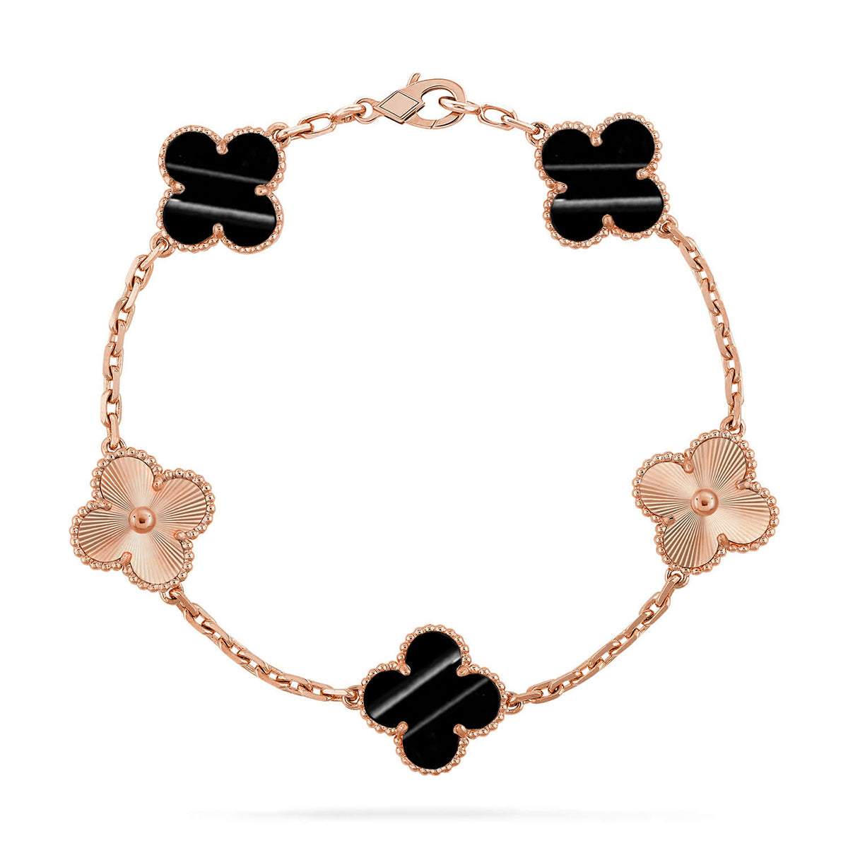 [Lumi Jewellery] CLOVER 5 MOTIF PULSAR STONE BRACELET COLLECTION