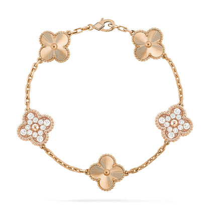 [Lumi Jewellery] CLOVER 5 MOTIF LASER BRACELET COLLECTION