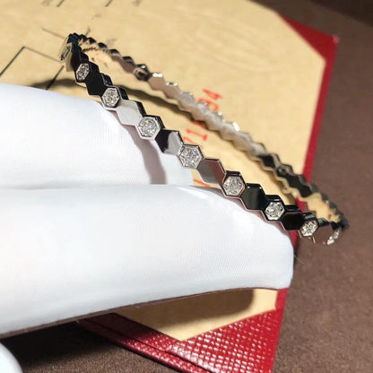 [Lumi Jewellery]BEE LOVE SILVER DIAMOND BRACELET