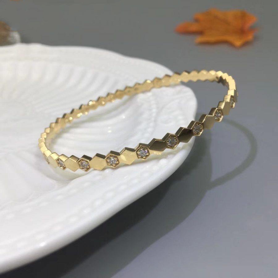 [Lumi Jewellery]BEE LOVE GOLD DIAMOND BRACELET
