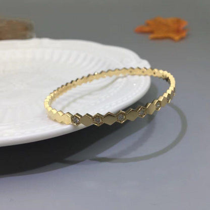 [Lumi Jewellery]BEE LOVE GOLD DIAMOND BRACELET