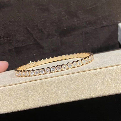 [Lumi Jewellery]BEE LOVE GOLD BRACELET FULL DIAMOND