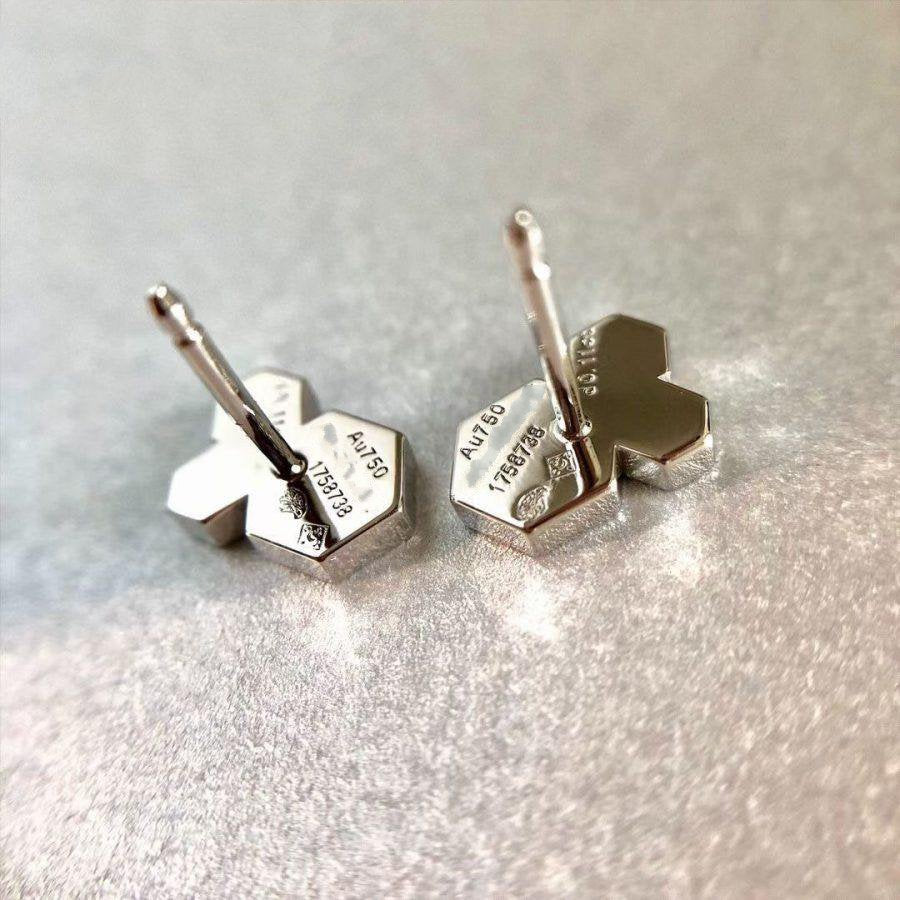 [Lumi Jewellery]BEE LOVE SILVER DIAMOND EARRINGS
