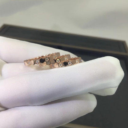 [Lumi Jewellery]BEE LOVE RING PINK GOLD DIAMOND