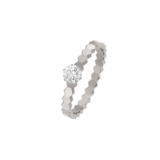 [Lumi Jewellery]BEE LOVE RING SILVER 1 DIAMOND