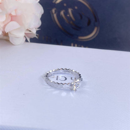 [Lumi Jewellery]BEE LOVE RING SILVER 1 DIAMOND
