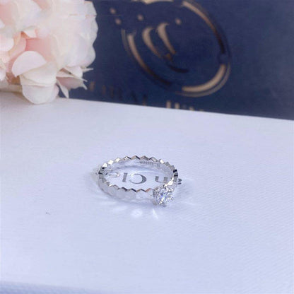 [Lumi Jewellery]BEE LOVE RING SILVER 1 DIAMOND