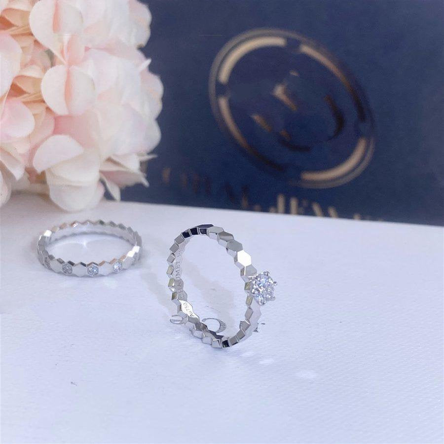 [Lumi Jewellery]BEE LOVE RING SILVER 1 DIAMOND