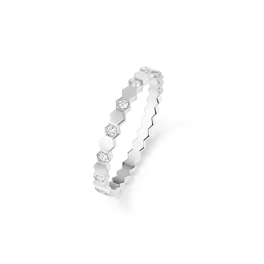 [Lumi Jewellery]BEE LOVE RING SILVER DIAMOND