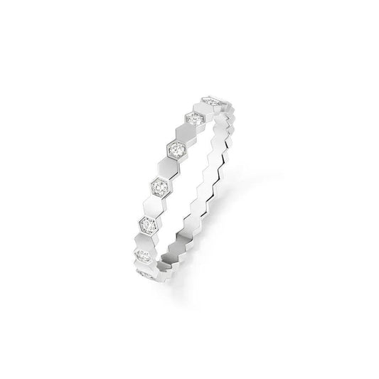 [Lumi Jewellery]BEE LOVE RING SILVER DIAMOND