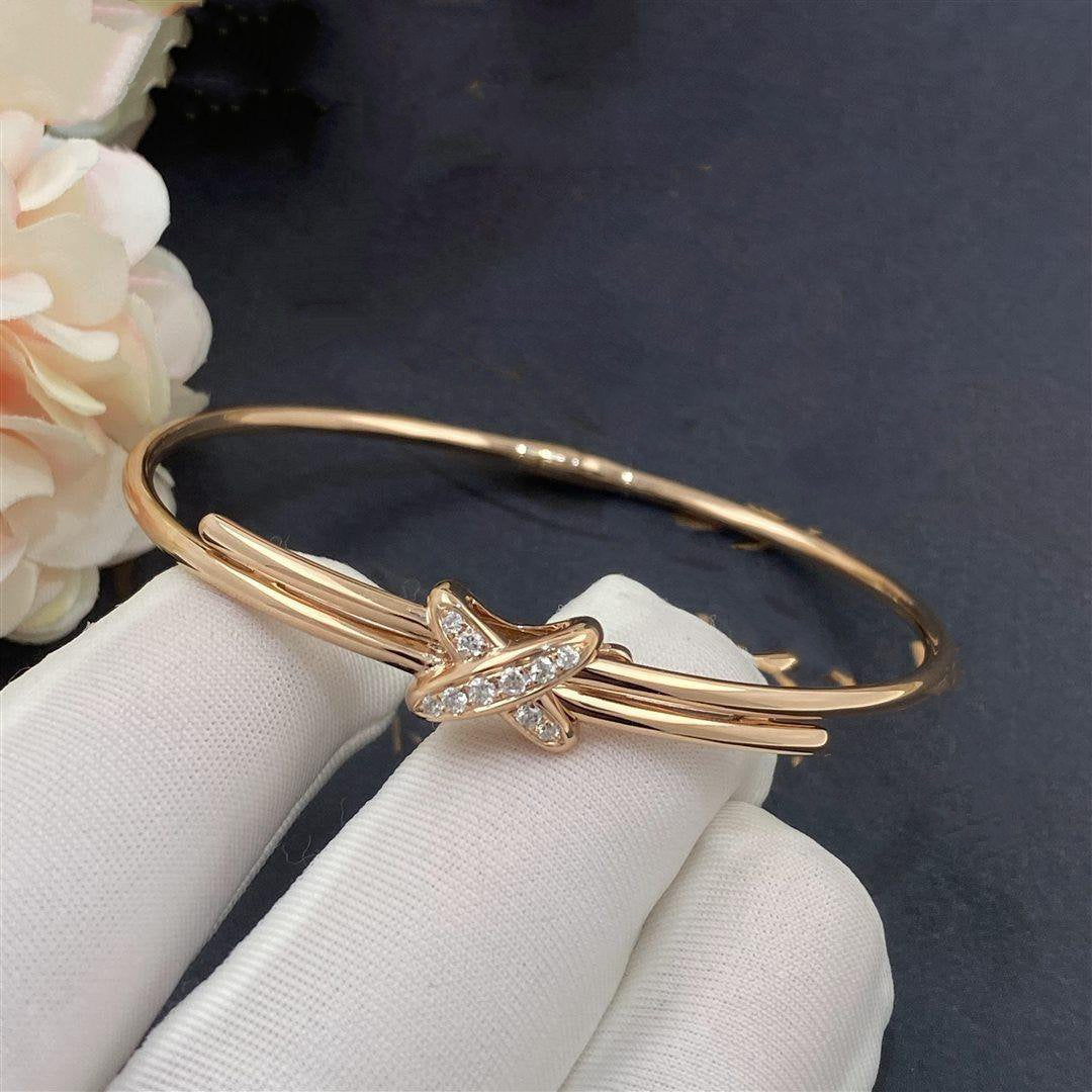 [Lumi Jewellery]JEUX DE BRACELET PINK GOLD DIAMONDS