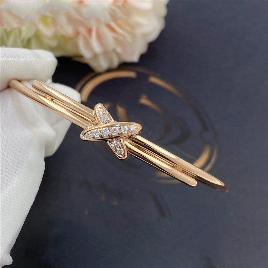 [Lumi Jewellery]JEUX DE BRACELET PINK GOLD DIAMONDS