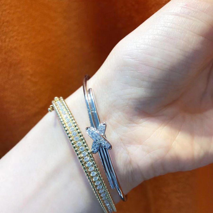 [Lumi Jewellery]JEUX DE BRACELET SILVER DIAMONDS